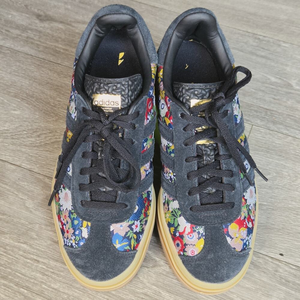 Adidas Liberty London X Wmns US 7.5 Gazelle Bold Floral Embroidery JI2572 - Picture 4 of 14